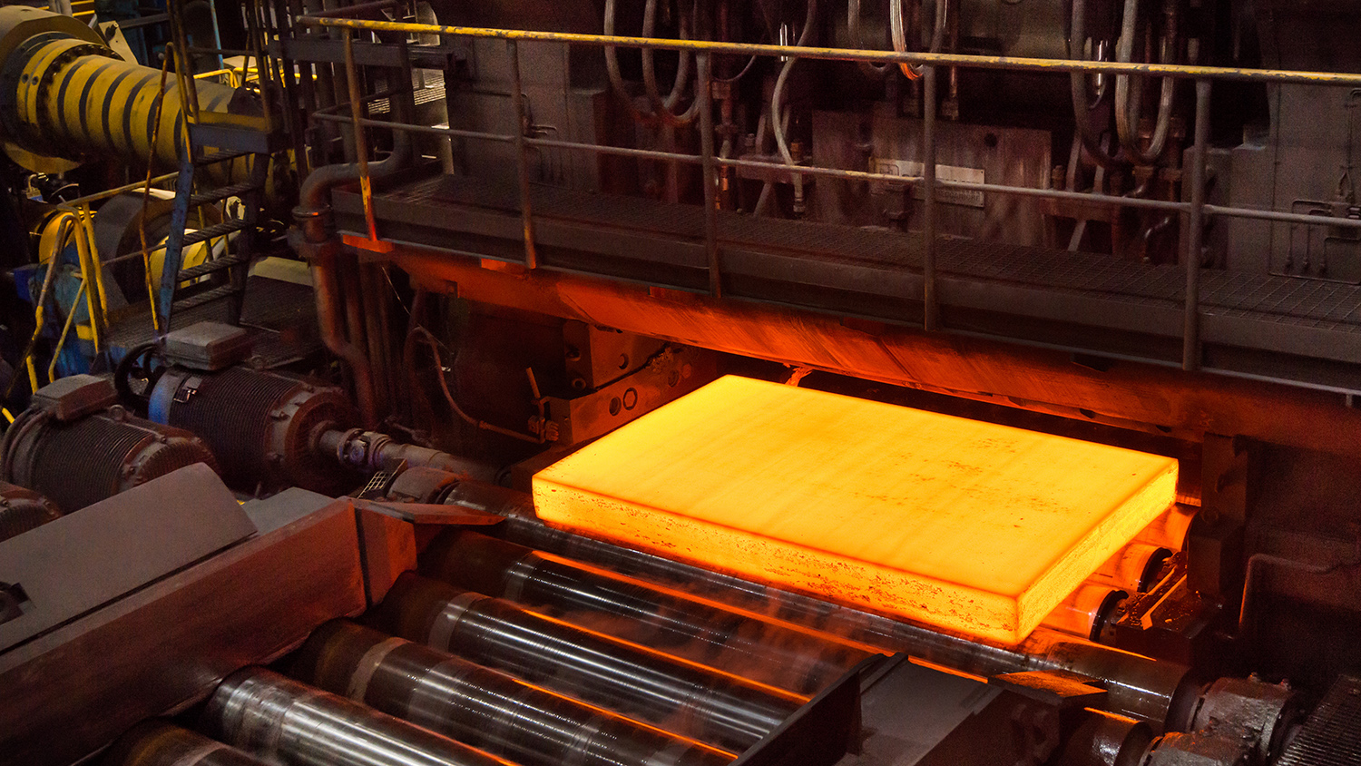 Produktion av stål.