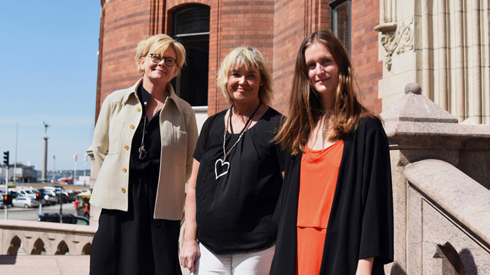 Bild på Maria Norrby,
Dinah Åbinger och Elinor Samuelsson